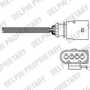 ES2028912B1 Delphi Sonda lambda, sensor de oxigênio até o catalisador