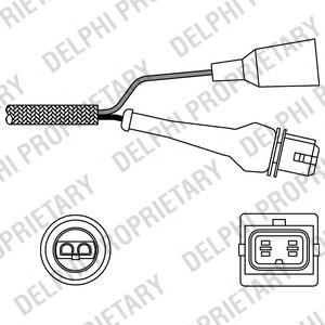Sonda lambda, sensor de oxigênio VAG 034906265E