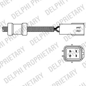 ES2003712B1 Delphi Sonda lambda, sensor de oxigênio até o catalisador