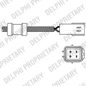 Sonda lambda, sensor de oxigênio até o catalisador NGK 146