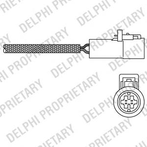 ES2015112B1 Delphi Sonda lambda, sensor de oxigênio até o catalisador