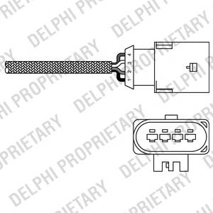 06A906262BG VAG Sonda lambda, sensor de oxigênio depois de catalisador