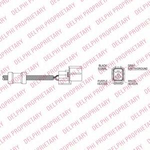 Sonda lambda, sensor de oxigênio até o catalisador Delphi ES2032211B1 preço, a partir de 39,05 USD