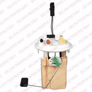 9685044880 Peugeot/Citroen Módulo de bomba de combustível com sensor do nível de combustível