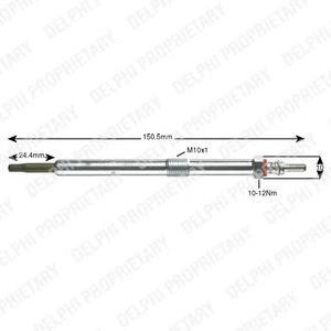 8671012311 Renault (RVI) Vela de incandescência
