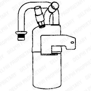 Tanque de recepção do secador de aparelho de ar condicionado 2S6H19E647AA Ford