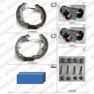 Compre 1611451780 Peugeot/Citroen Sapatas do freio traseiras de tambor