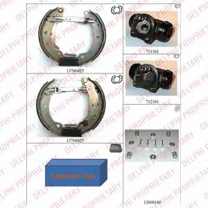 Sapatas do freio traseiras de tambor Brembo H68041 preço, a partir de 52,23 USD