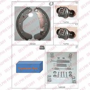 Compre H59027 Brembo Sapatas do freio traseiras de tambor