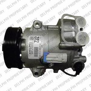 Compressor de aparelho de ar condicionado TSP0155967 Delphi