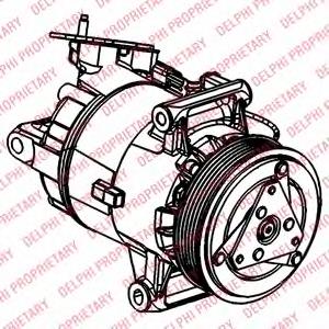 Compressor de aparelho de ar condicionado Nissan/Infiniti CSV617