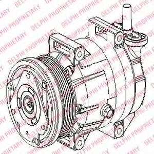 Compressor de aparelho de ar condicionado General Motors 700666
