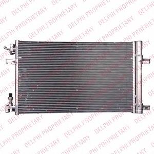Radiador de aparelho de ar condicionado AC837843 Maxgear