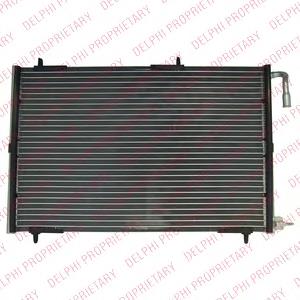 Radiador de aparelho de ar condicionado 9651867080 Peugeot/Citroen