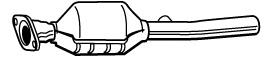 Convertidor - catalisador 1K0254401EX VAG