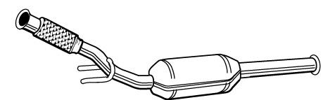 Convertidor - catalisador BM Catalysts BM80122H preço, a partir de 220,33 USD