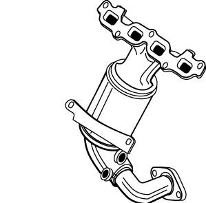 Compre 1141305 Ford Tubo coletor de escape