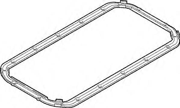 Vedante de panela de cárter do motor Ford 6193087