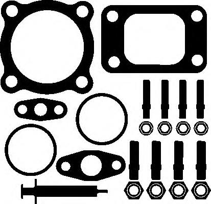 713855 Elring Vedante de turbina, kit de montagem
