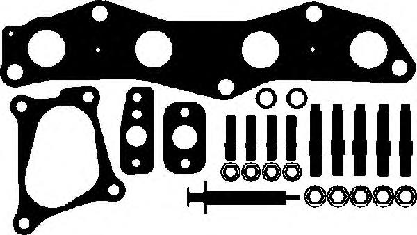 0417533010 Toyota Vedante de turbina, kit de montagem