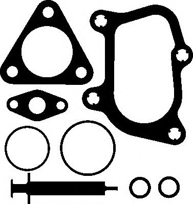 Vedante de turbina, kit de montagem 728730 Elring