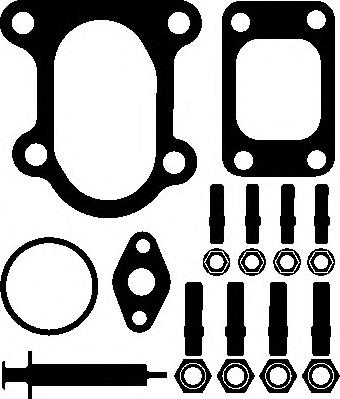 JTC11372 Ajusa Vedante de turbina, kit de montagem