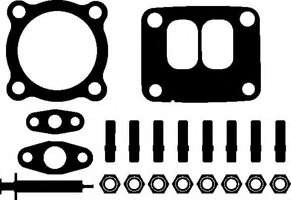 715640 Elring Vedante de turbina, kit de montagem
