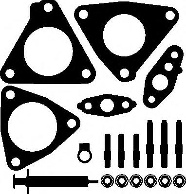 KT750070 FA1 Vedante de turbina, kit de montagem