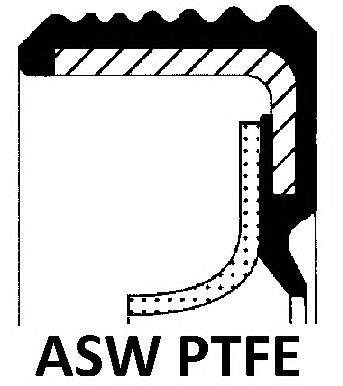 Vedação da árvore distribuidora de motor Peugeot 407 6E
