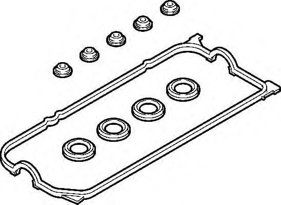 Vedante da tampa de válvulas de motor, kit Elring 389220