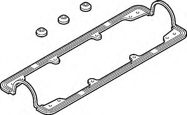 Vedante da tampa de válvulas de motor, kit 56022800 Ajusa