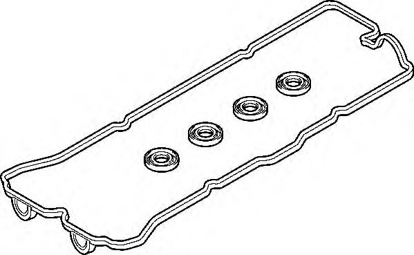 389330 Elring Vedante da tampa de válvulas de motor, kit