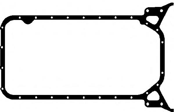 Vedante de panela de cárter do motor Mercedes A6460140322