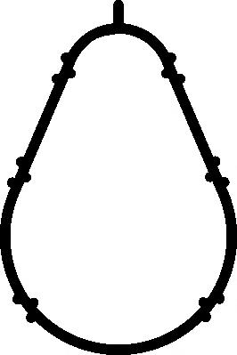 Vedante de tubo coletor de admissão VAG 06B129717A