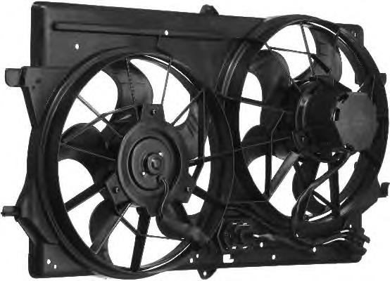 Ventilador elétrico de esfriamento montado (motor + roda de aletas) Kamoka 7740006 preço, a partir de 65,18 USD