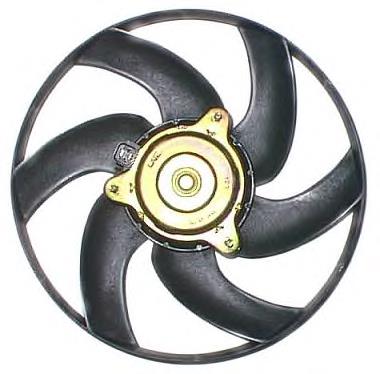 1250F1 Peugeot/Citroen Ventilador elétrico de esfriamento montado (motor + roda de aletas)