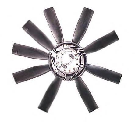Ventilador elétrico de esfriamento montado (motor + roda de aletas) direito Mercedes A0005008593