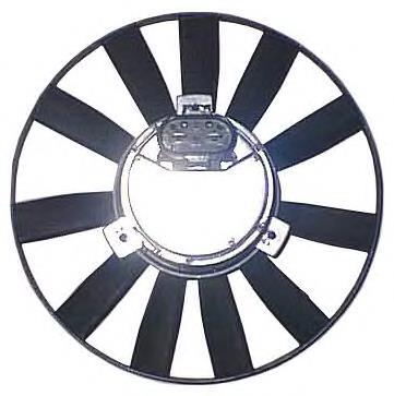 Ventilador elétrico de esfriamento montado (motor + roda de aletas) 357959455L VAG