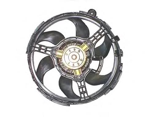 46723518 Fiat/Alfa/Lancia Ventilador elétrico de esfriamento montado (motor + roda de aletas)