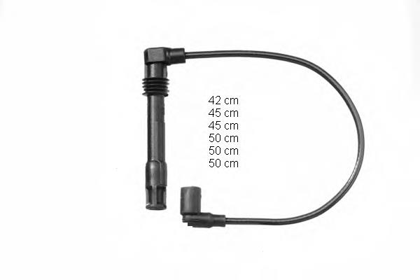 078905113 VAG Fios de alta voltagem, kit
