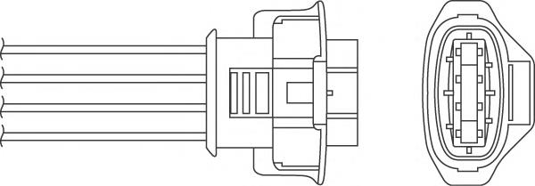 Sonda lambda, sensor de oxigênio até o catalisador Opel 855378 preço, a partir de 56,55 USD