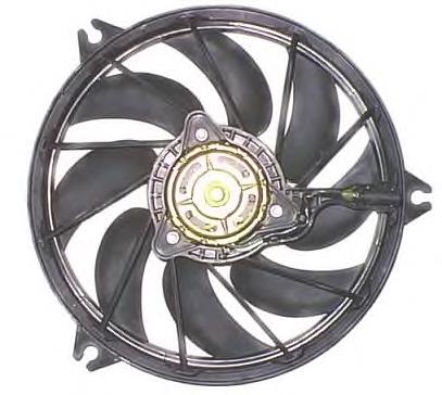 9637193980 Peugeot/Citroen Ventilador elétrico de esfriamento montado (motor + roda de aletas)