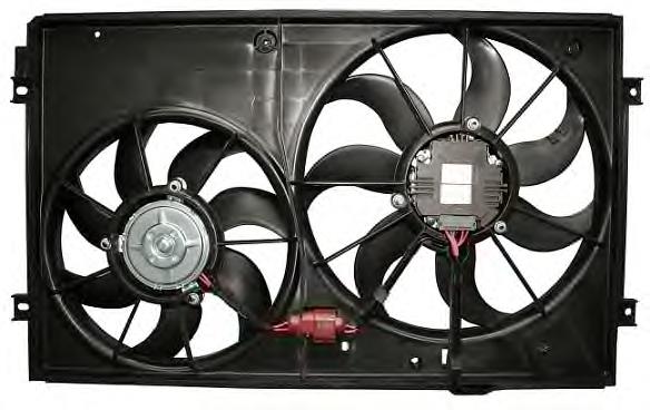 Ventilador elétrico de esfriamento montado (motor + roda de aletas) esquerdo Mahle Original CFF187001S preço, a partir de 175,88 USD