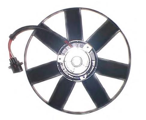 Compre 1J0959455D VAG Ventilador elétrico de esfriamento montado (motor + roda de aletas)