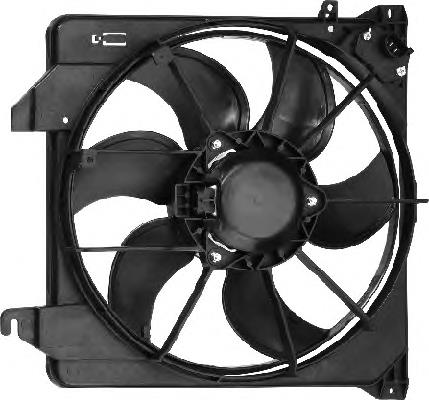 Difusor do radiador de esfriamento, montado com motor e roda de aletas Nissens 85261 preço, a partir de 206,05 USD