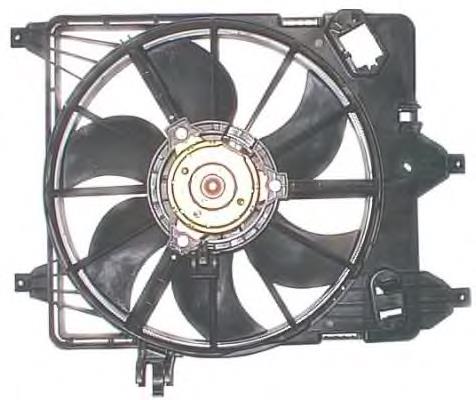 Compre 601223W3 Polcar Difusor do radiador de esfriamento, montado com motor e roda de aletas