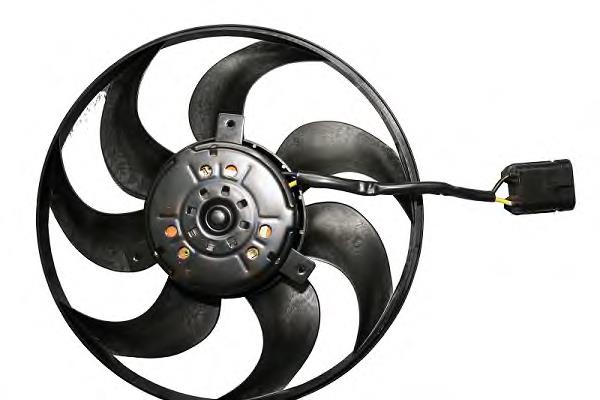 Ventilador elétrico de esfriamento montado (motor + roda de aletas) 850072 Nissens