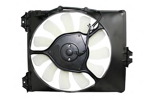 71746875 Fiat/Alfa/Lancia Difusor do radiador de esfriamento, montado com motor e roda de aletas