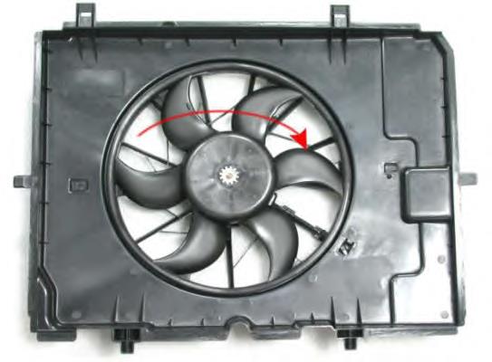 Compre 501523W5 Polcar Ventilador elétrico de esfriamento montado (motor + roda de aletas)