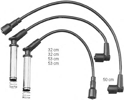 Compre 789 NGK Fios de alta voltagem, kit